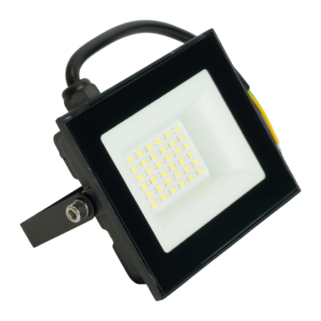 Светодиодный прожектор SAFFIT SFL51-50 IP65 50W 6500K черный 51194