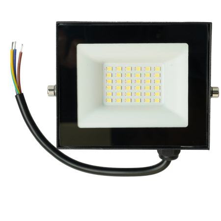 Светодиодный прожектор SAFFIT SFL51-50 IP65 50W 6500K черный 51194