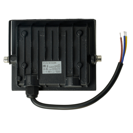 Светодиодный прожектор SAFFIT SFL51-50 IP65 50W 6500K черный 51194