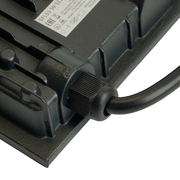 Светодиодный прожектор SAFFIT SFL51-50 IP65 50W 6500K черный 51194