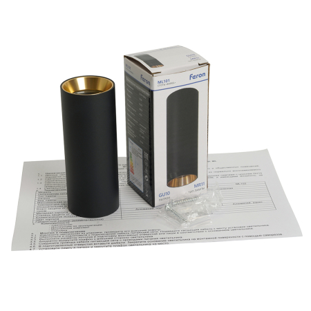 Светильник потолочный Feron ML101 Barrel MR11 GU10 35W 230V,  ML101 51379