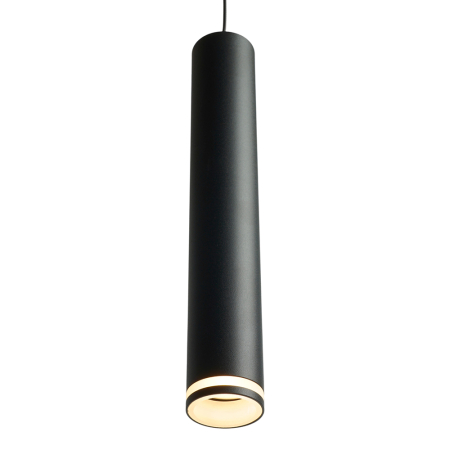 Светильник потолочный Feron ML1008 Barrel LUNA levitation на подвесе MR11 35W 230V, черный 40*250 51377
