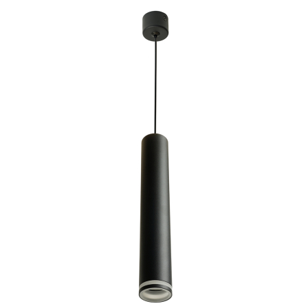 Светильник потолочный Feron ML1008 Barrel LUNA levitation на подвесе MR11 35W 230V, черный 40*250 51377
