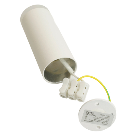 Светильник потолочный Feron ML102 Barrel MR11 GU10 35W 230V, черный 51389