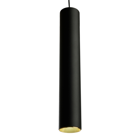 Светильник потолочный Feron ML1018 Barrel levitation на подвесе MR11 35W 230V, черный + золото 40*250 51387