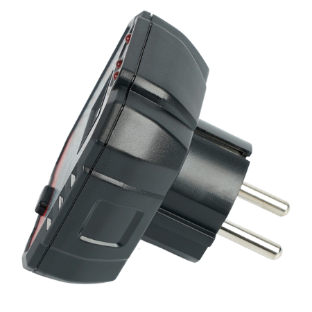 MTM HT106D Тестер розеток и УЗО, питание от сети 230V, черный 49997