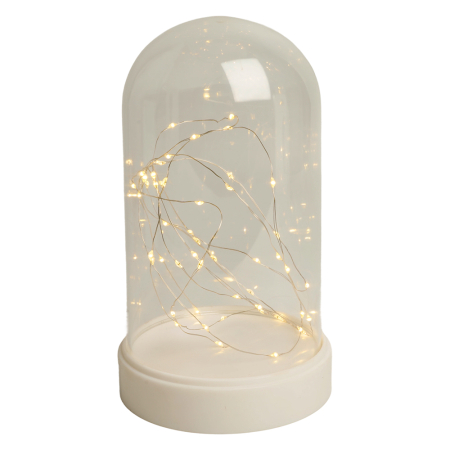 Световая фигура "Колба с Нитью Роса" 50LED 2700K, батарейки 3*АА, 23см, LT135 51454