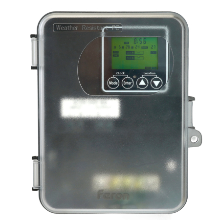 таймер (реле времени) Feron TM101 13800W двухзонный 51479