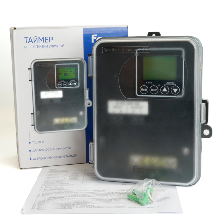 таймер (реле времени) Feron TM101 9200W однозонный 51514