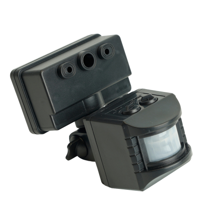 Датчик движения 1200W 10m 120° черный, SEN15/LX02 51517