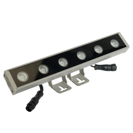 LL-893 Светодиодный линейный прожектор для подсветки стен, 2700K, 250*40*25mm, 6W DC24V, IP65 51564