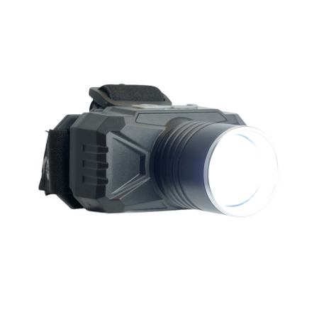 Фонарь налобный FERON TH2314 c аккумулятором 20W, 2500mAh IP44, USB type-C, Алюминий 51621