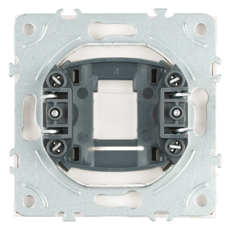 Заглушка (механизм), серия Эмили, белый фарфор, soft touch, RST00-5116-01 49883