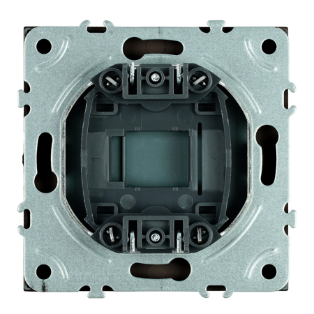 Заглушка (механизм), серия Эмили, черный уголь, soft touch, RST00-5116-05 49857