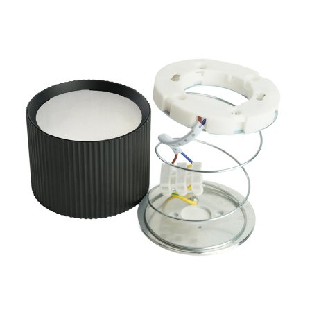 Светильник потолочный Feron HL458  Barrel ARIA 12W, 230V, GX53, черный 51671