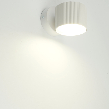 Светильник  настенный Feron HL4580 ARIA 12W, 230V,GX53, белый IP20 51674
