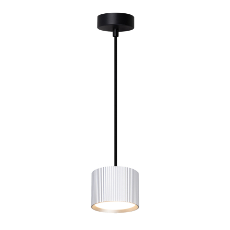 Светильник потолочный Feron Barrel HL4588 ARIA  levitation 12W, 230V, GX53, серебро + черный, на подвесе 1,7 м 51680