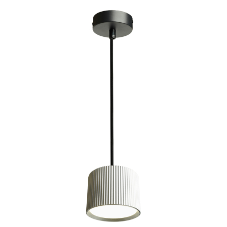 Светильник потолочный Feron Barrel HL4588 ARIA  levitation 12W, 230V, GX53, серебро + черный, на подвесе 1,7 м 51680