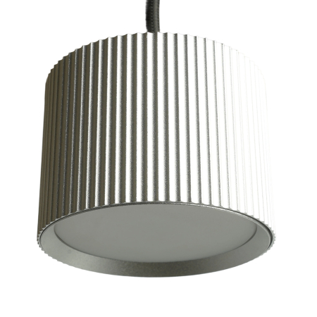Светильник потолочный Feron Barrel HL4588 ARIA  levitation 12W, 230V, GX53, серебро + черный, на подвесе 1,7 м 51680