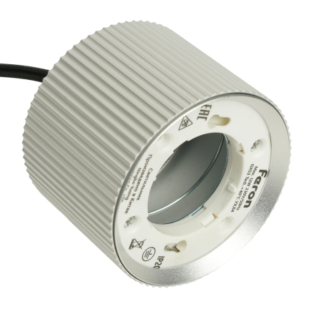 Светильник потолочный Feron Barrel HL4588 ARIA  levitation 12W, 230V, GX53, серебро + черный, на подвесе 1,7 м 51680