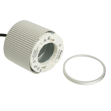 Светильник потолочный Feron Barrel HL4588 ARIA  levitation 12W, 230V, GX53, серебро + черный, на подвесе 1,7 м 51680