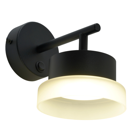 Светильник настенный  Feron HL4600 OPAL 12W, 230V, GX53, черный 51685