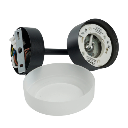 Светильник настенный  Feron HL4600 OPAL 12W, 230V, GX53, черный 51685