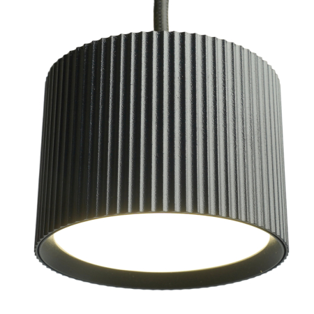 Светильник потолочный Feron Barrel HL4588 ARIA  levitation 12W, 230V, GX53, черный, на подвесе 1,7 м 51679