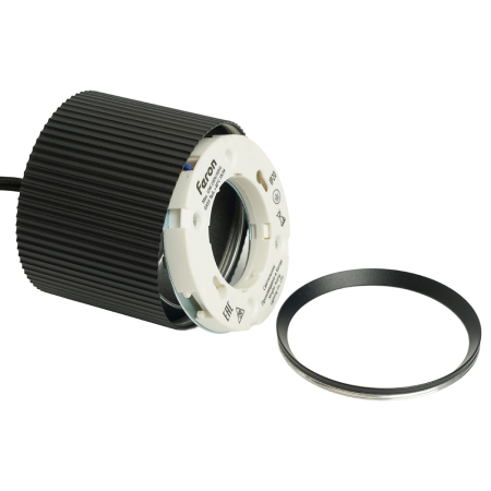 Светильник потолочный Feron Barrel HL4588 ARIA  levitation 12W, 230V, GX53, черный, на подвесе 1,7 м 51679
