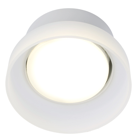 Светильник  настенный Feron HL460 OPAL 12W, 230V, GX53, белый IP20 51682