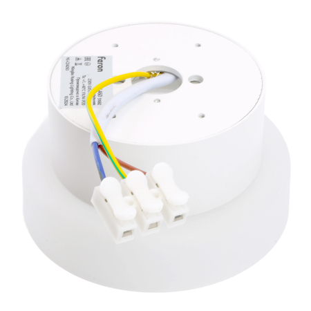 Светильник  настенный Feron HL460 OPAL 12W, 230V, GX53, белый IP20 51682
