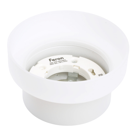 Светильник  настенный Feron HL460 OPAL 12W, 230V, GX53, белый IP20 51682