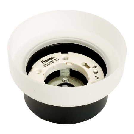 Светильник потолочный Feron HL460 Barrel OPAL 12W, 230V, GX53, черный 51683
