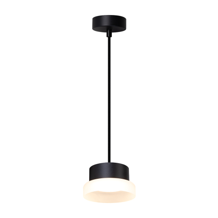 Светильник потолочный Feron Barrel HL4608 OPAL levitation 12W, 230V, GX53, черный, на подвесе 1,7 м 51687