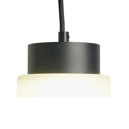 Светильник потолочный Feron Barrel HL4608 OPAL levitation 12W, 230V, GX53, черный, на подвесе 1,7 м 51687