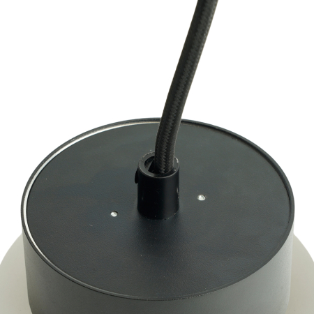 Светильник потолочный Feron Barrel HL4608 OPAL levitation 12W, 230V, GX53, черный, на подвесе 1,7 м 51687