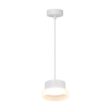 Светильник потолочный Feron Barrel HL4608 OPAL levitation 12W, 230V, GX53, белый, на подвесе 1,7 м 51686