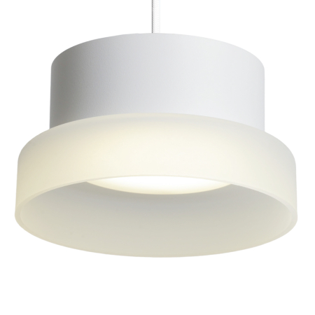 Светильник потолочный Feron Barrel HL4608 OPAL levitation 12W, 230V, GX53, белый, на подвесе 1,7 м 51686