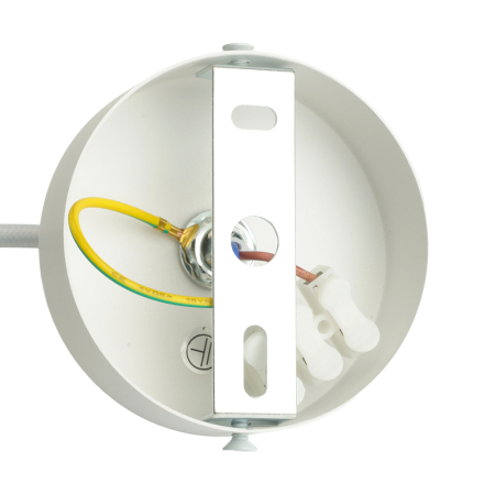Светильник потолочный Feron Barrel HL4608 OPAL levitation 12W, 230V, GX53, белый, на подвесе 1,7 м 51686