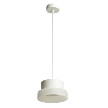 Светильник потолочный Feron Barrel HL4608 OPAL levitation 12W, 230V, GX53, белый, на подвесе 1,7 м 51686