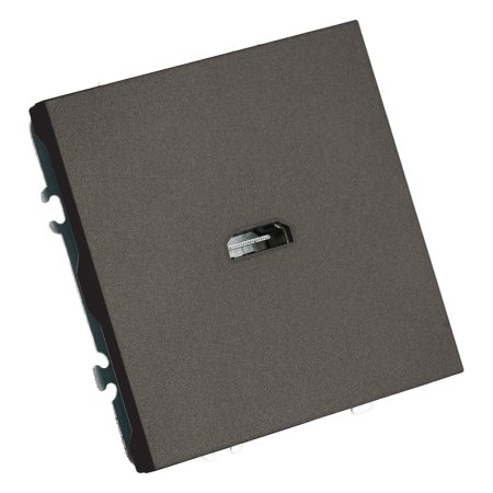 Розетка HDMI 2.0 Type A (механизм), STEKKER, серия Эмили, RST00-5118-09, антрацит, soft touch 50168