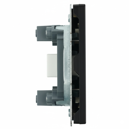 Розетка HDMI 2.0 Type A (механизм), серия Эмили, STEKKER, RST00-5118-05, черный уголь, soft touch 50171
