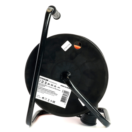 Удлинитель на пластиковой катушке STD04-10-50 (UG) 1-местный  с/з 3*1,5, 50м, 250В, 16А, IP44, Standart (29410) 50176
