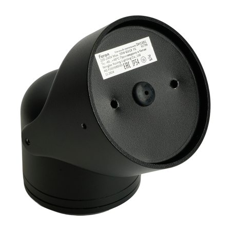 Светильник садово-парковый Feron DH1501, на стену,  GU10, 230V, черный 51739