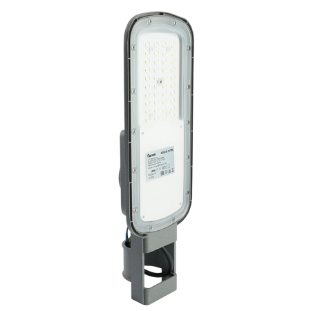 Светодиодный уличный консольный светильник Feron SP3070 30W 5000K 90-300V, серый 51796