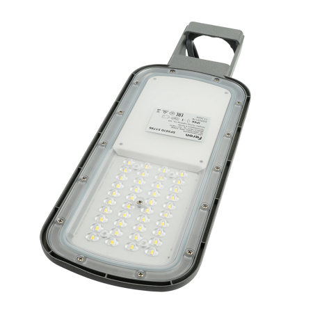 Светодиодный уличный консольный светильник Feron SP3070 30W 5000K 90-300V, серый 51796