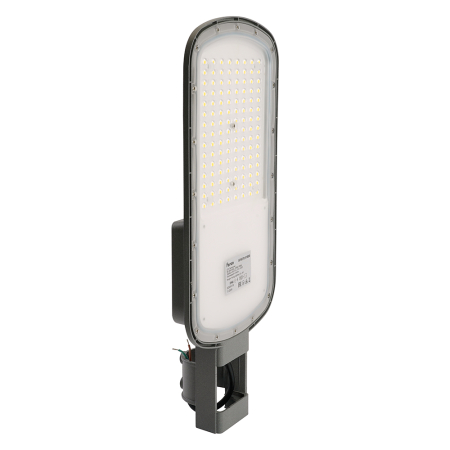 Светодиодный уличный консольный светильник Feron SP3070 100W 5000K AC90-300V, серый 51800