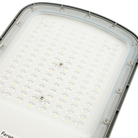 Светодиодный уличный консольный светильник Feron SP3070 100W 4000K AC90-300V, серый 51808