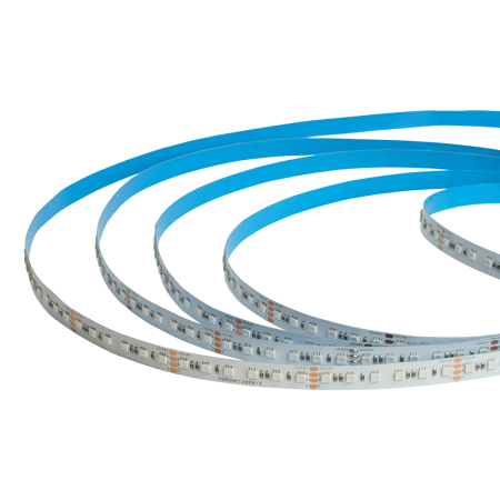 Светодиодная LED лента Feron LS501, 120SMD(5050)/м 11Вт/м 24V 5000*10*1.5мм RGB IP20 51823