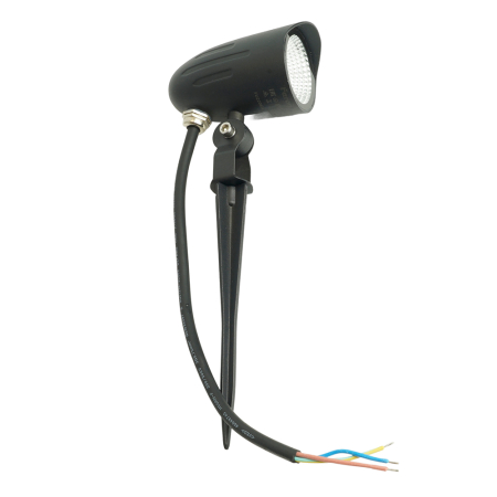 Светодиодный светильник тротуарный (грунтовый) Feron SP2713 7W зеленый 85-265V IP65 51765